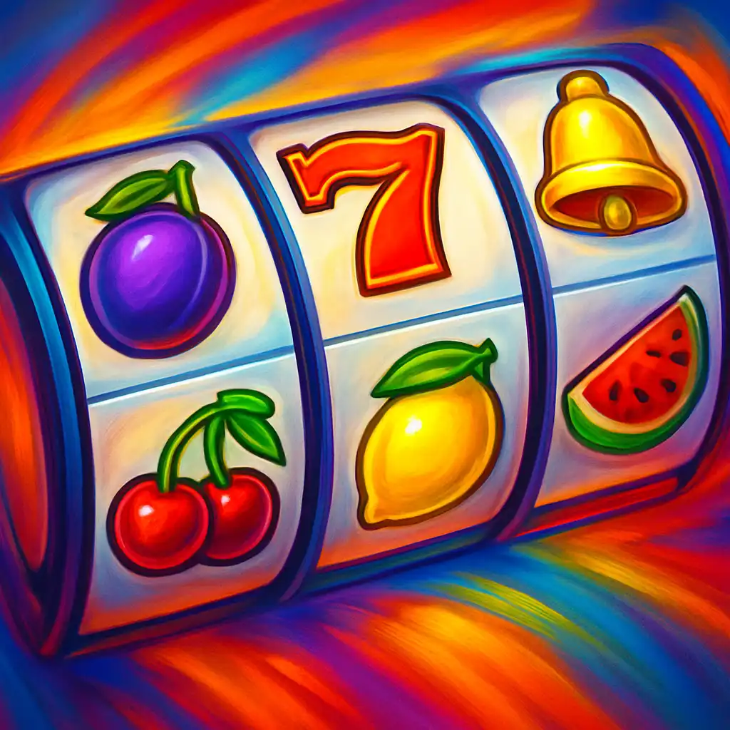 Colourful slot machine reels representing the Westace slots section